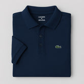 Navy Blue Basic Lacoste Polo T-Shirt!